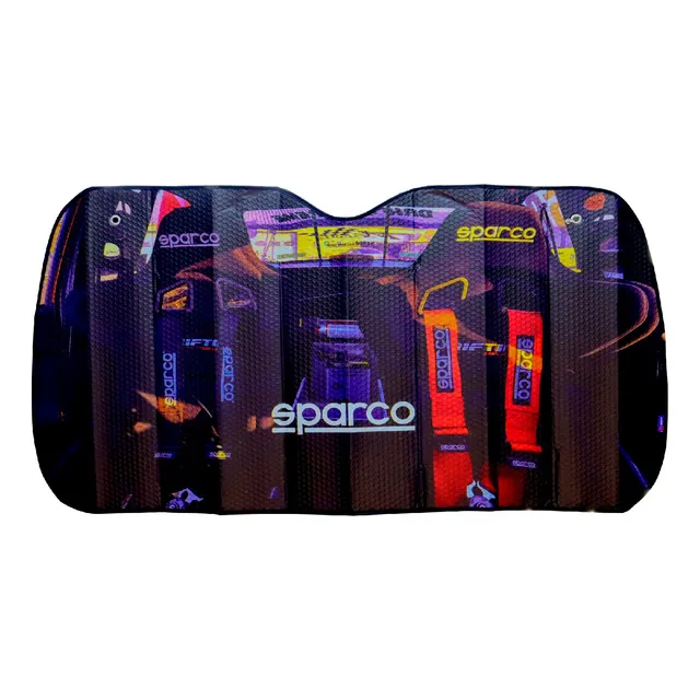 Tapasol Sparco Con Diseño 130x70 Cm (spc1717m)
