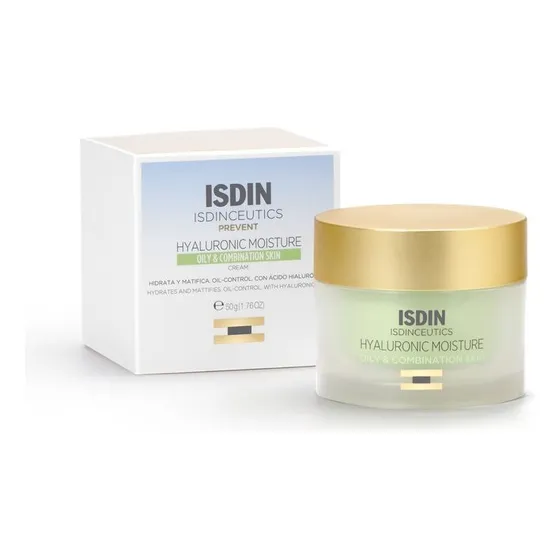 Isdinceutics Hyaluronic Moisture Crema Piel Mixta-grasa 50g Momento De Aplicación Día/noche Tipo De Piel Grasa