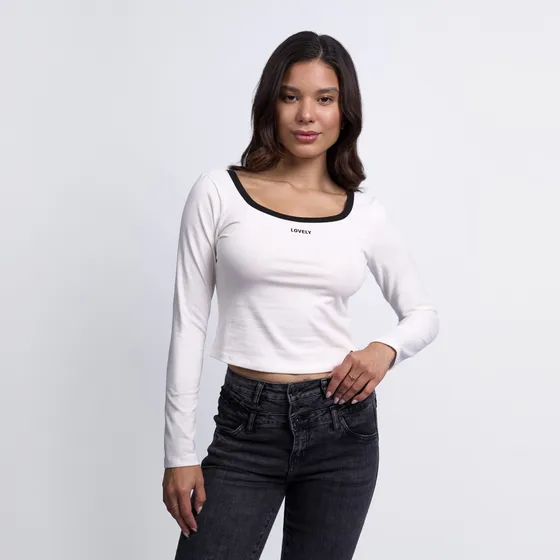 Polo Ei25/domeli Jersey Licrado - Perla/negro