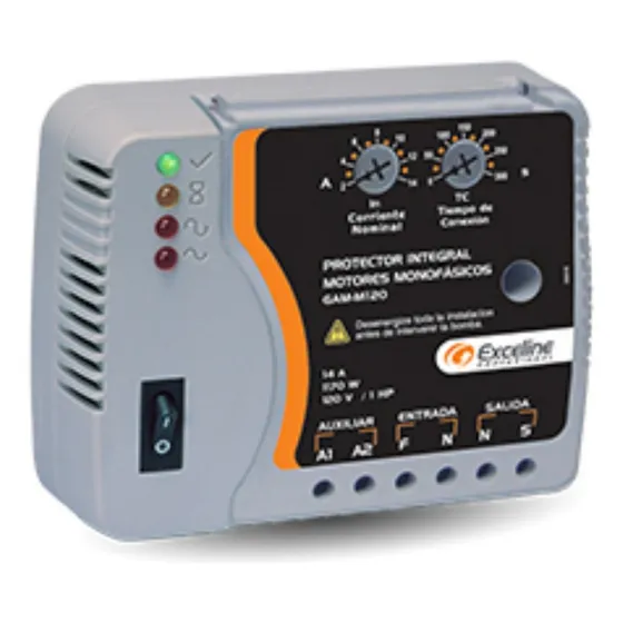 Protector Integral Motores Monofasicos Gam-m120 Exceline