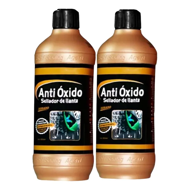 02 Selladores De Llanta Antioxido Para Llantas 500ml