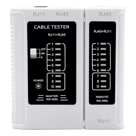Lan Tester Probador Para Cables Utp De Red Rj45 Y Rj11