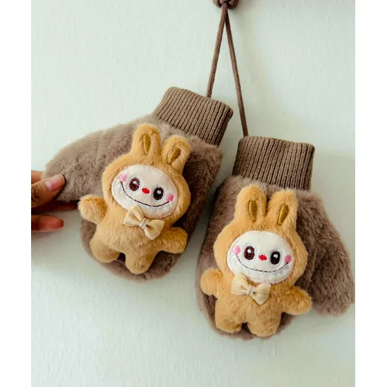 Guantes Mitones Invierno Nena Nene Personaje Bubu