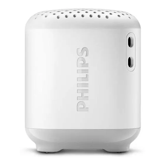 Parlante Philips Tas1505W/00 portátil con bluetooth waterproof blanco 220V