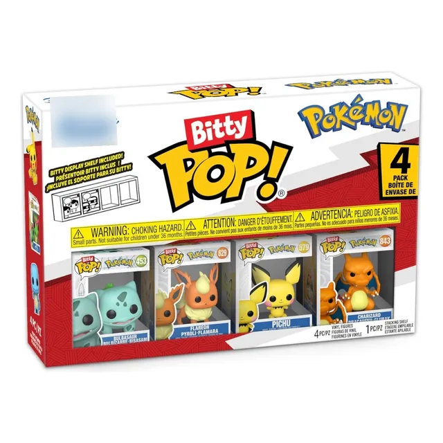 Funko Bitty Pop: Pokemon - Bulbasaur 4 Pack