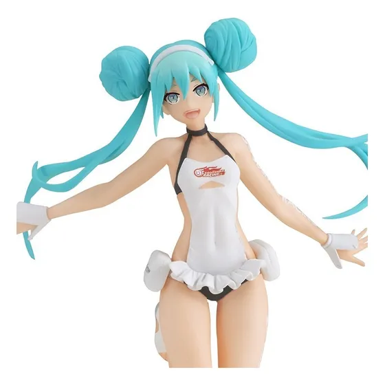 Figura Original Racing Miku 2022 Tropical Maid Banpresto