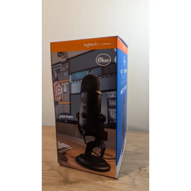Micrófono Blue Yeti Gaming Contenido Color Blackout