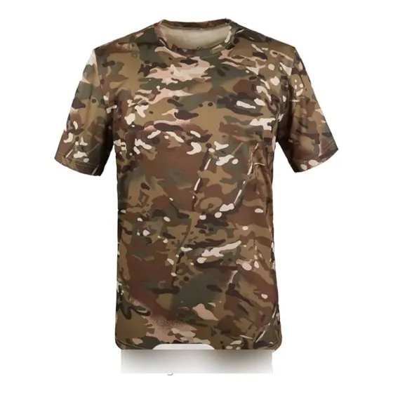 Camisa  Deportiva Estampado Militar Esdy