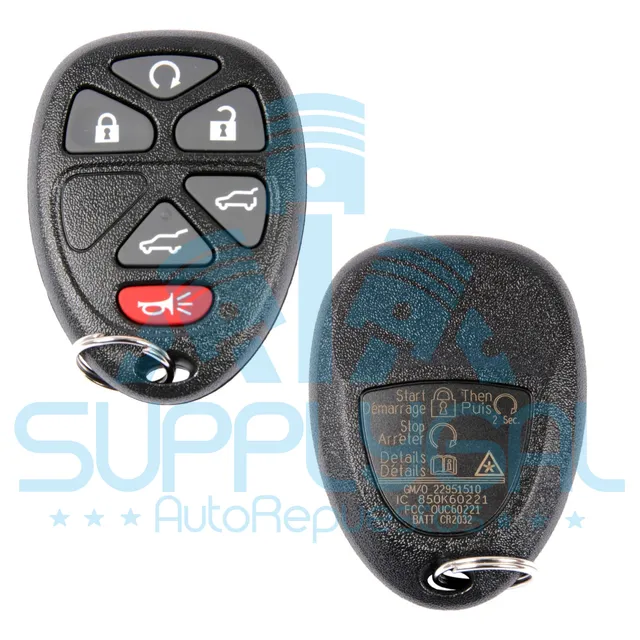 Control Alarma Chevrolet Tahoe Original Gm 2007-2014