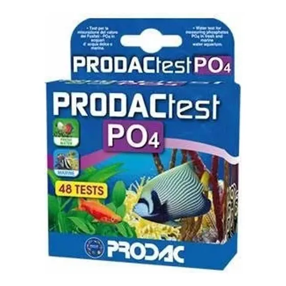 Prodac Teste De Fosfato Po4 Aquario Doce E Marinho