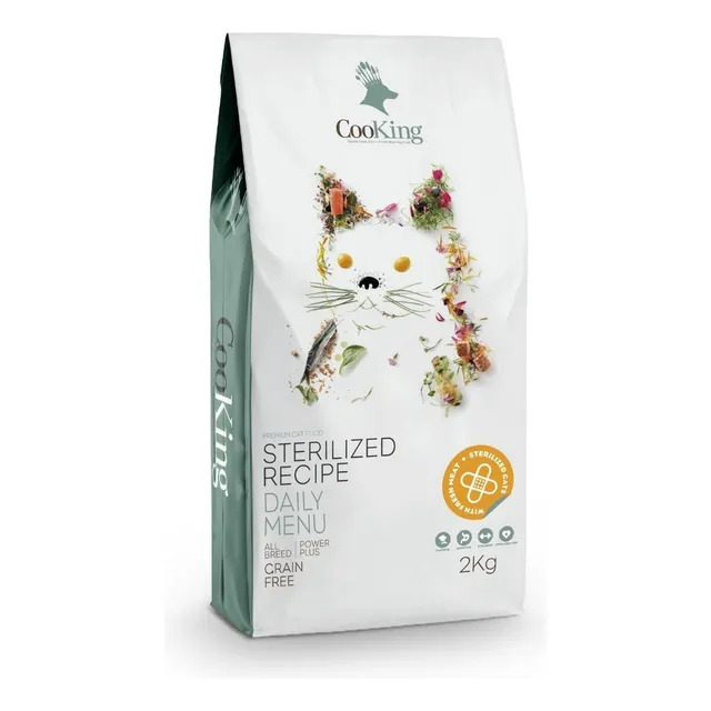 Cooking Adulto Esterilizado alimento para gatos 2kg