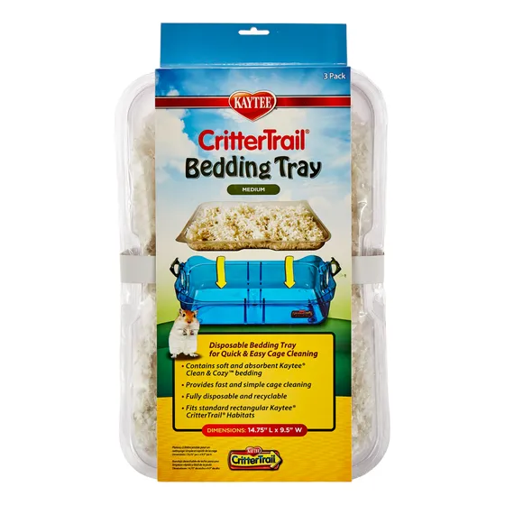 Kaytee Critter Trail 3 Bandejas Aserrin Hamster Roedores