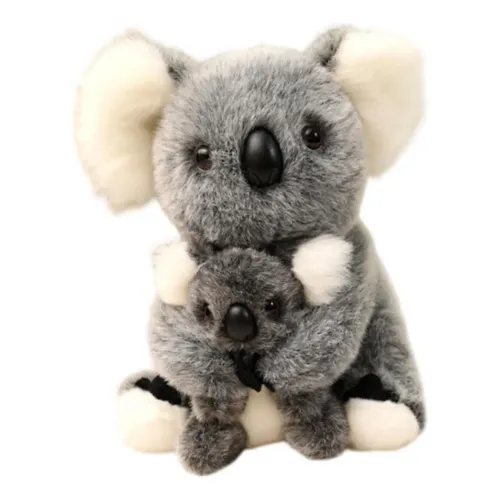 Genérico - Peluche Koala calmante y suave, 18 cm, de peluche Koala antiestrés, Koalas, de emociones, conmovedora, cómodo, juguete animal, para niños, niñas, hombres, adultos y adolescentes