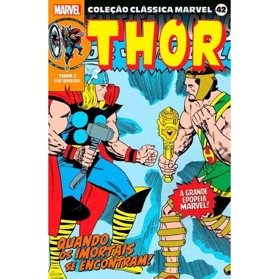 Hq Coleção Clássica Marvel Vol. 42 Thor Volume 7