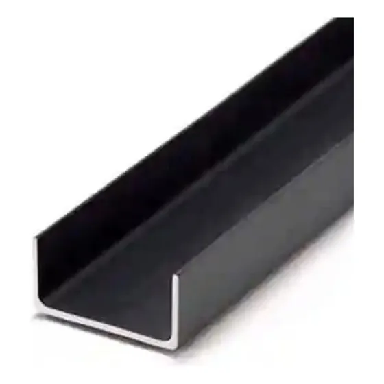 Barra De Viga U Simples 75 X 40mm  3pol - 1 Peça De 90cm