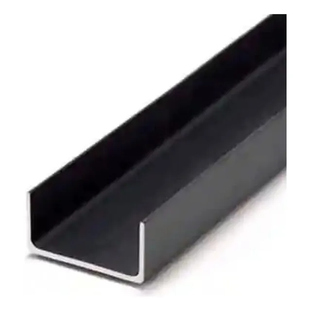 Barra De Viga U Simples 50 X 25mm 2p - 1 Peça De 2 Metros