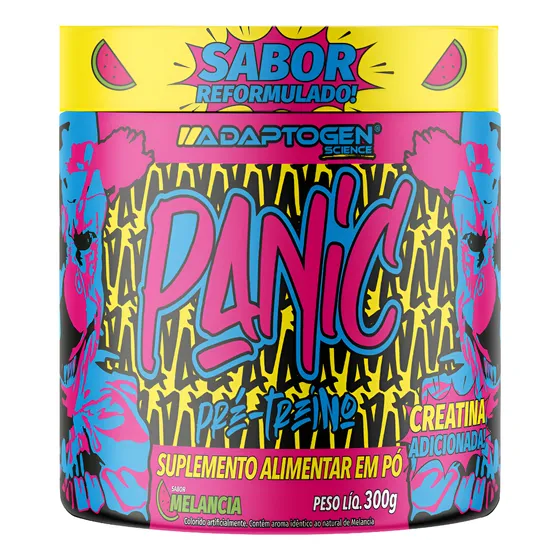 Panic 300g - Pré Treino Adaptogen Science Usa - Original