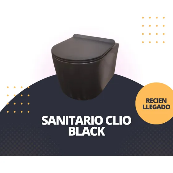 Sanitario Clio Black