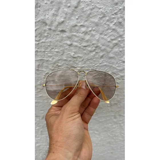 Gafas Ray Ban Piloto Aviador B&l Made In Usa Antiguas