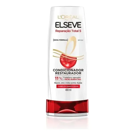 CONDICIONADOR ELSEVE REPARACAO TOTAL 5+ 400ML