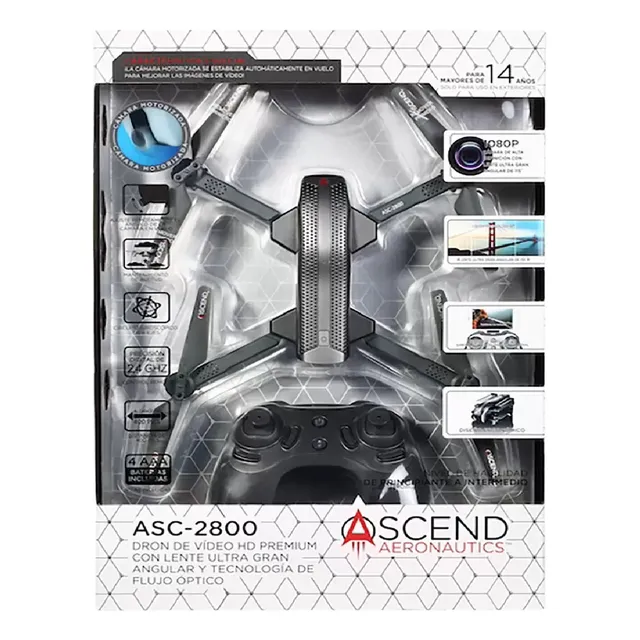 Dron De Video Hd Premium Asc-2800 Msi