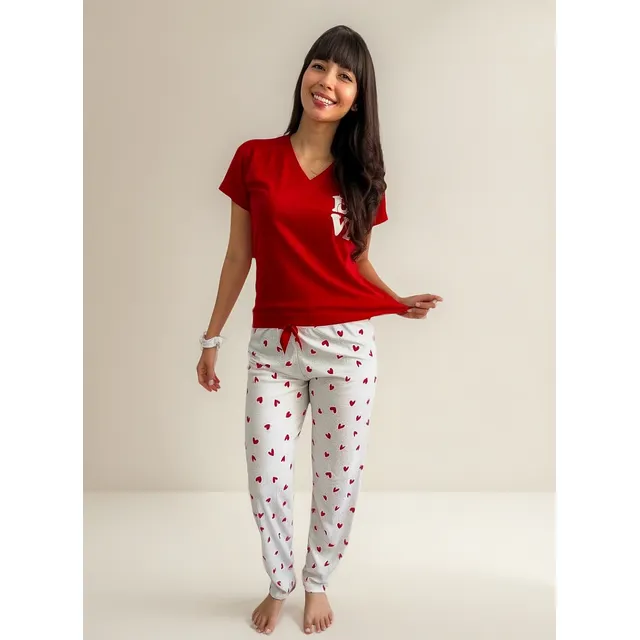 Pijamas Para Mujer En Pantalón Largo
