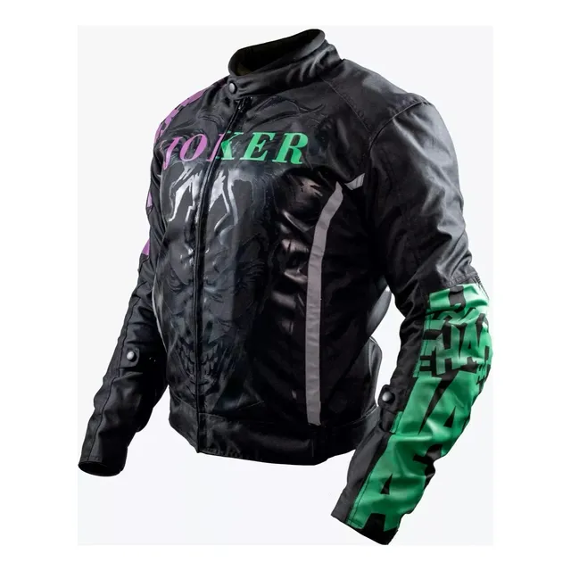 Chamarra Con Protecciones Para Motociclista Dc Joker Kov P