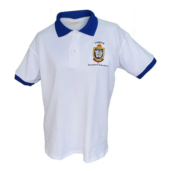 Chemise De La Unefa Para Damas Y Caballeros. En Tela Piquet