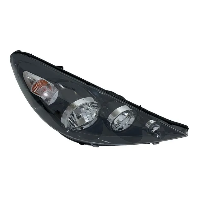 Faro Derecho Para Peugeot 207 Fondo Negro