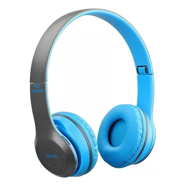 Audifonos P47 Bluetooth Inalambricos Manos Libres Fm Aux Sd 