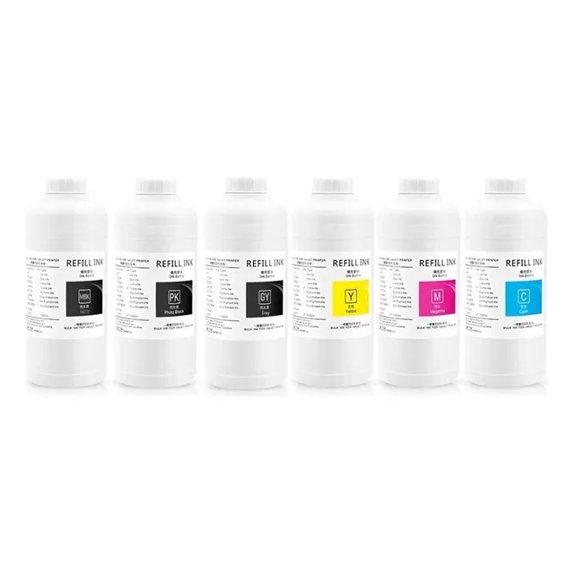 6 Tinta De Litro Compatible Hp 72 T610 T790 T795 T1100 T1120 6 Colores