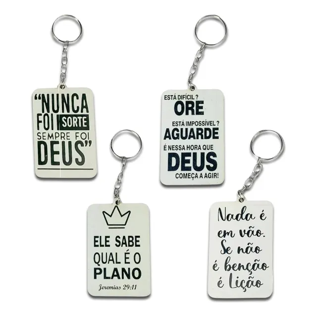 50 Chaveiros Mdf Lembrança Temas P/ Igreja Festividade Brind