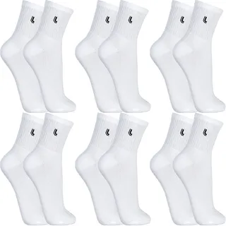 Kit 6 Pares Meias Lupo Cano Médio Alto Academia Original Kit 6 Pares Meias Lupo Cano Médio Alto Academia Original