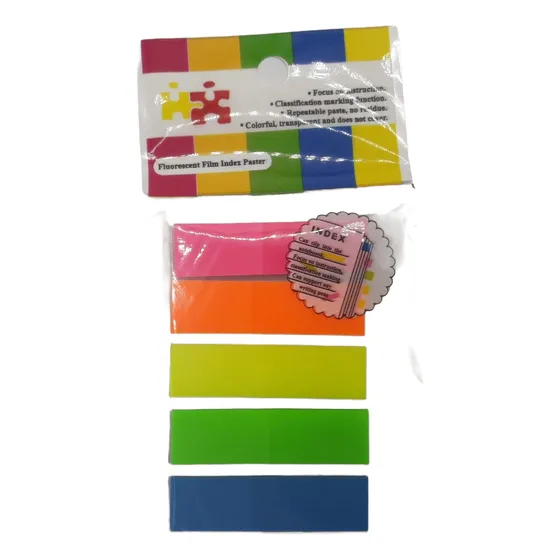 Banderitas Señaladores Adhesivas Post It Neon X12 Mayorista 