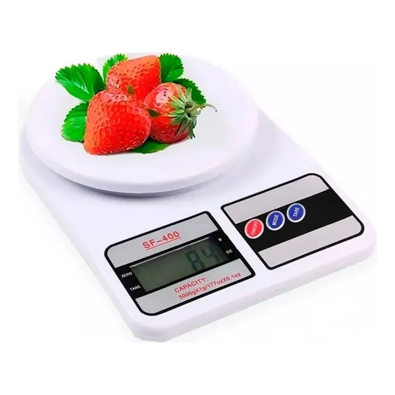 Peso Digital Balanza Gramera Bascula Cocina Portatil 5k Led