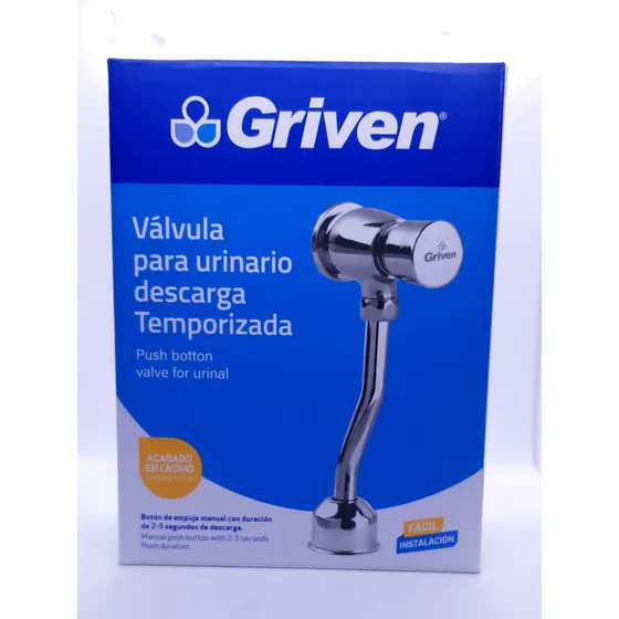 Valvula Push Boton Para Urinario Fluxometro Cierre Auto