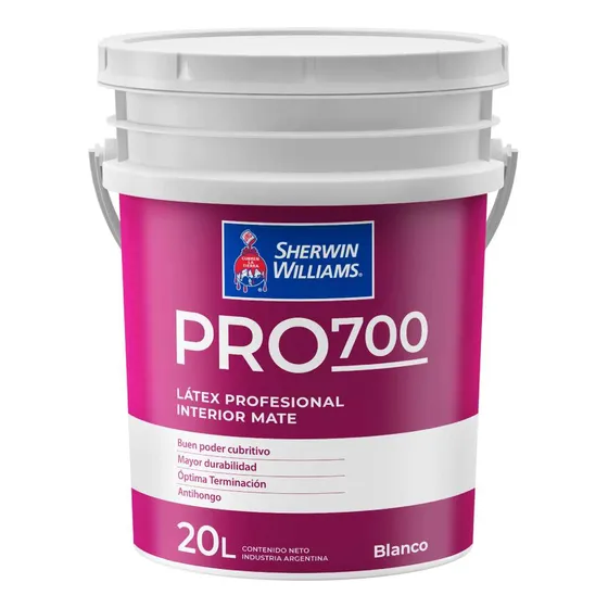 Látex Interior Sherwin Williams Pro700 X 20lts Prestigio
