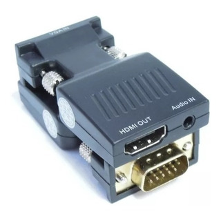 Conversor Adaptador De Vga Macho X Hdmi Femea Pc Notebook Conversor Adaptador De Vga Macho X Hdmi Femea Pc Notebook