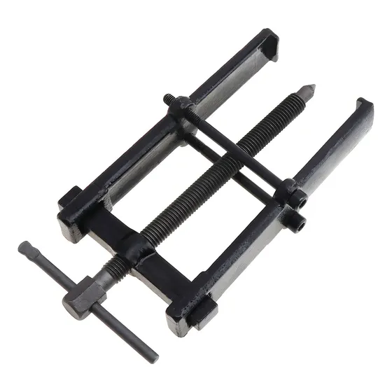 Extractor de Engranajes de rodamiento Estable de Dos Patas gemelas, ZAIHUA Manual removedor Extractor Engranaje de rodamiento de Patas Dobles Dos mandíbulas Herramienta de separación