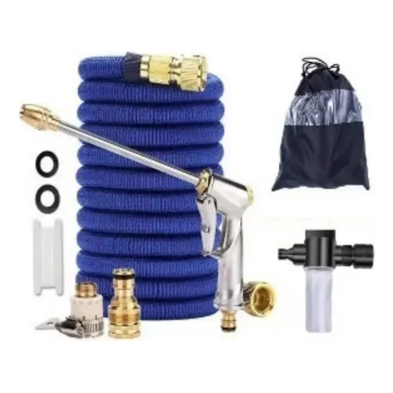 Manguera Mágica Extensible Usos Múltiples 15 Mts - Kit