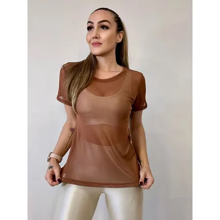 Foto de Blusa Academia Treino Fitness Feminina Dry Fit Envio Full