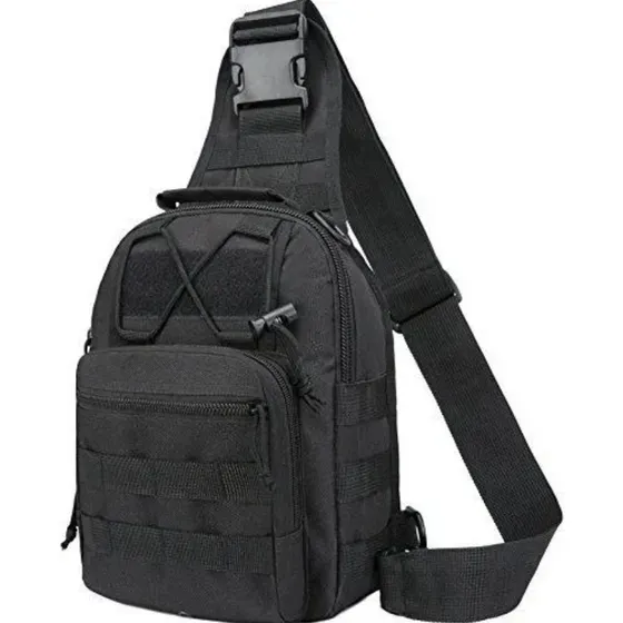 Bolso Bandolero Tactico Cruzado Importado Original 5 Litros