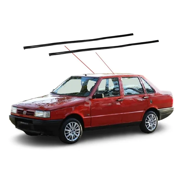 Moldura Bagueta De Techo Fiat Duna 88 Al 2002 Juego 2 Lados