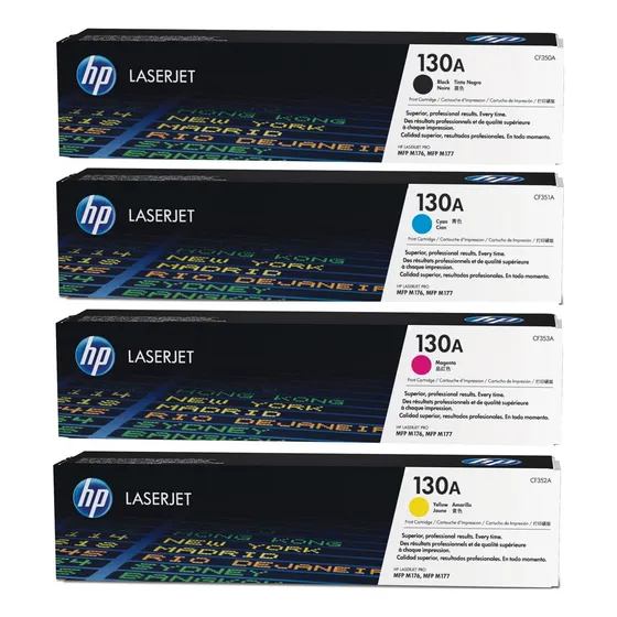 Toner Hp 130a Cmyk Laserjet Mfp M176n/m177nw (1 0