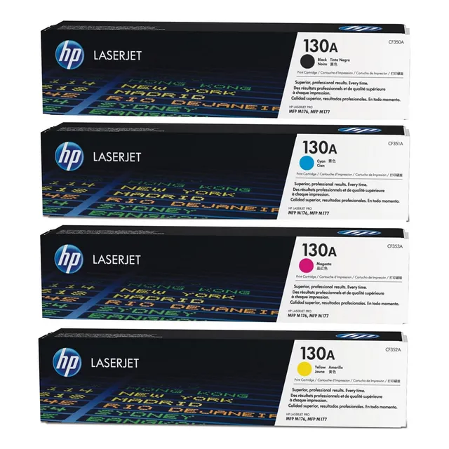 Toner Hp 130a Cmyk Laserjet Mfp M176n/m177nw (1 0