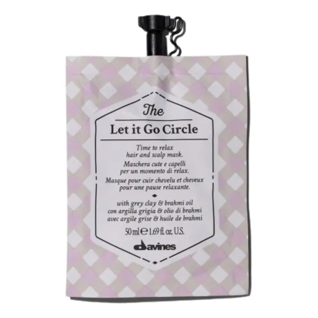 Mascarilla Tratamiento Para Cabello Davines Let It Go 50 Ml