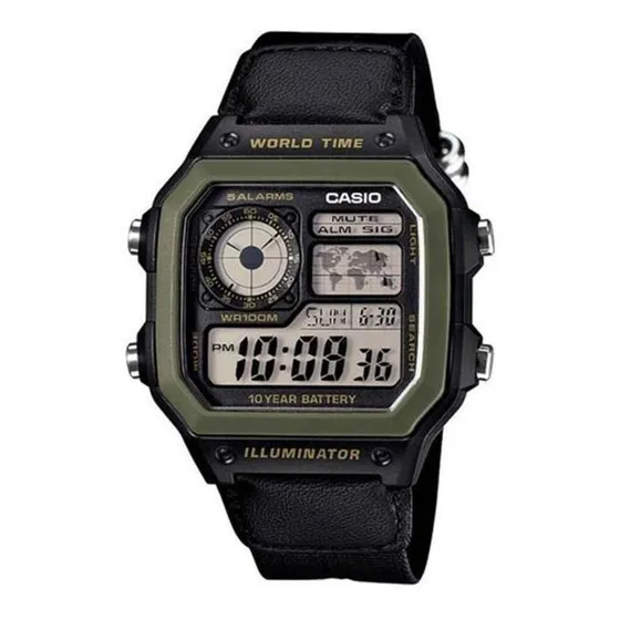 Reloj Pulsera Casio Collection Ae-1200whb-1b Relojesymas
