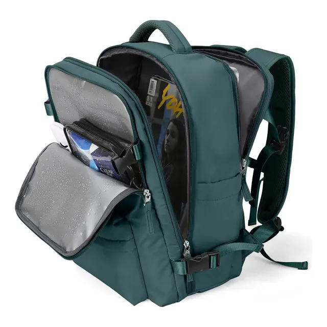 Mochila Viaje Grande Con Usb Varias Reparticiones Uniteduy