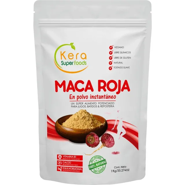 Maca Roja En Polvo - 1kg