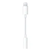 Adaptador Lightning Para iPhone Jack 3.5mm Blanco Apple